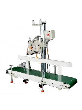 Electric Sewing Machine On Conveyor